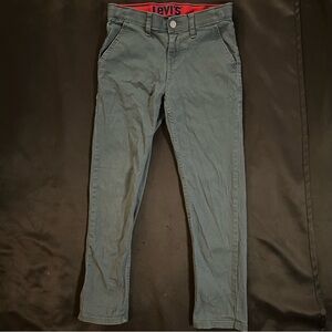 Size 10 regular youth boys Levi's jeans with Red Branded Waistband
